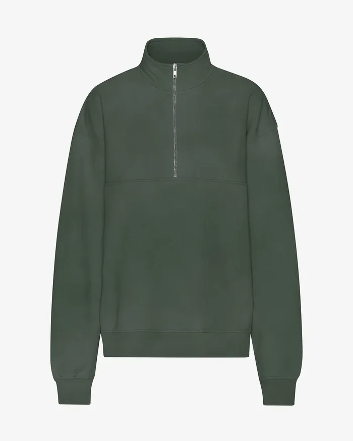 Women Colorfulstandard Organic Quarter Zip 8211 Midnight Forest Quarter Zips