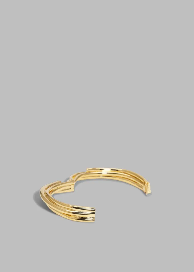 Women Completedworks Bangle 8211 Gold The Frankie Shop