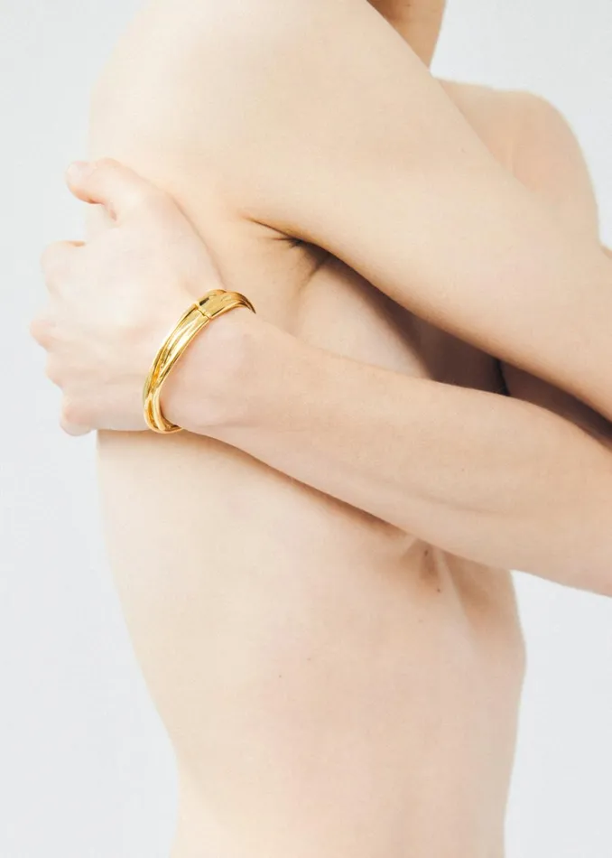 Women Completedworks Bangle 8211 Gold The Frankie Shop