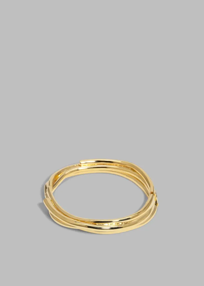 Women Completedworks Bangle 8211 Gold The Frankie Shop