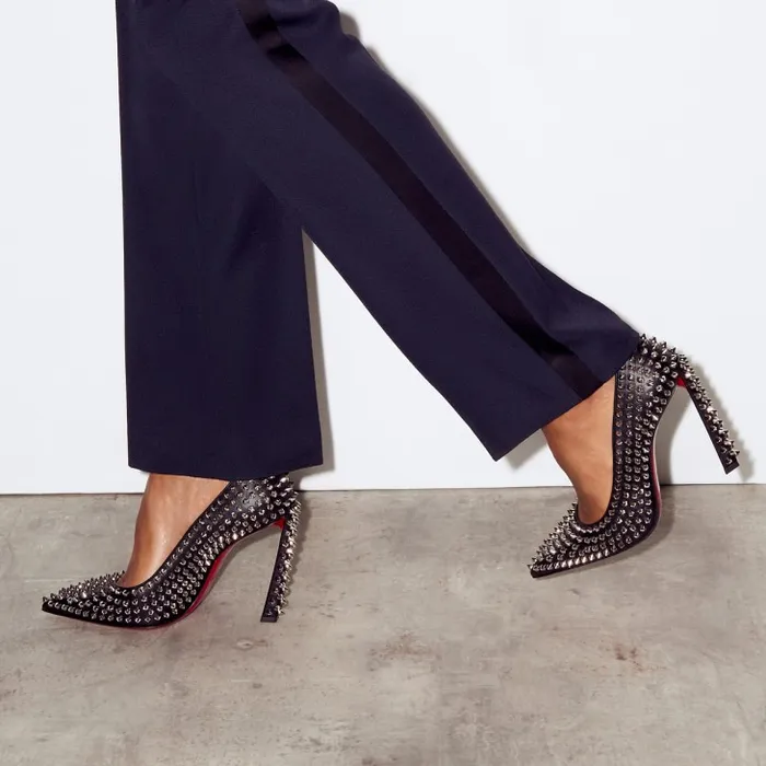 Women Condora Spikes 100 Mm Pumps 8211 Nappa Leather 8211 Black Christian Louboutin Pumps