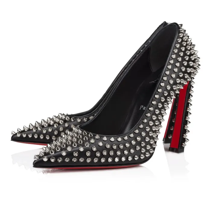 Women Condora Spikes 100 Mm Pumps 8211 Nappa Leather 8211 Black Christian Louboutin Pumps