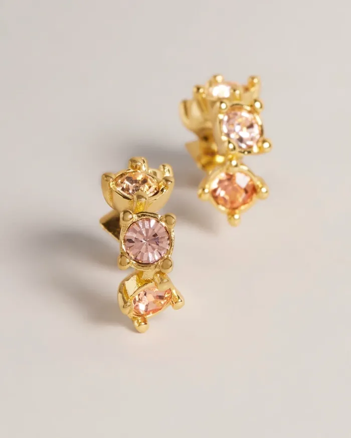 Women CRESITA 8211 Crystal Nano Hoop Earrings Shplgold Ted Baker Jewellery