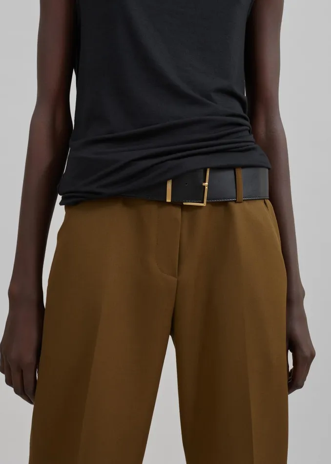 Women Darrell Trousers 8211 Brown The Frankie Shop Bottoms