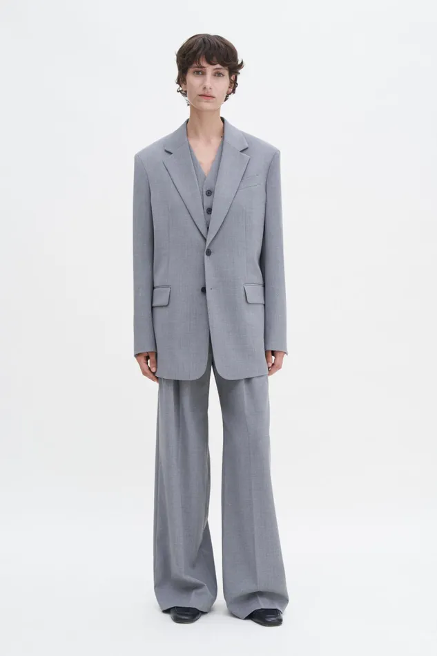 Women Davina Blazer Grey Melange Filippa K Blazers