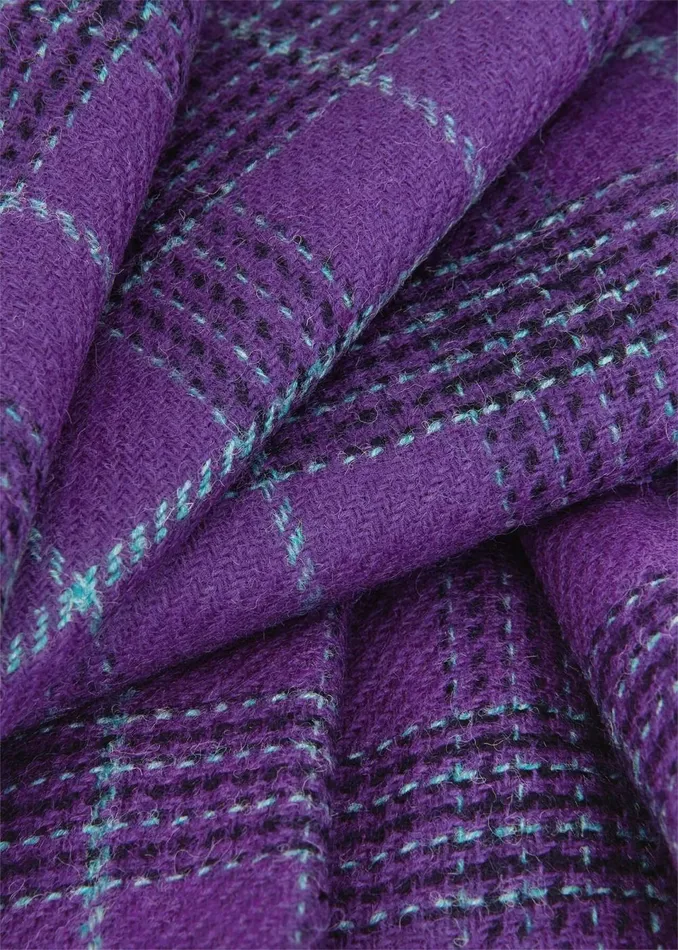Women Dresses and Jumpsuits Hobbs Avery Wool Dress Purple Multi