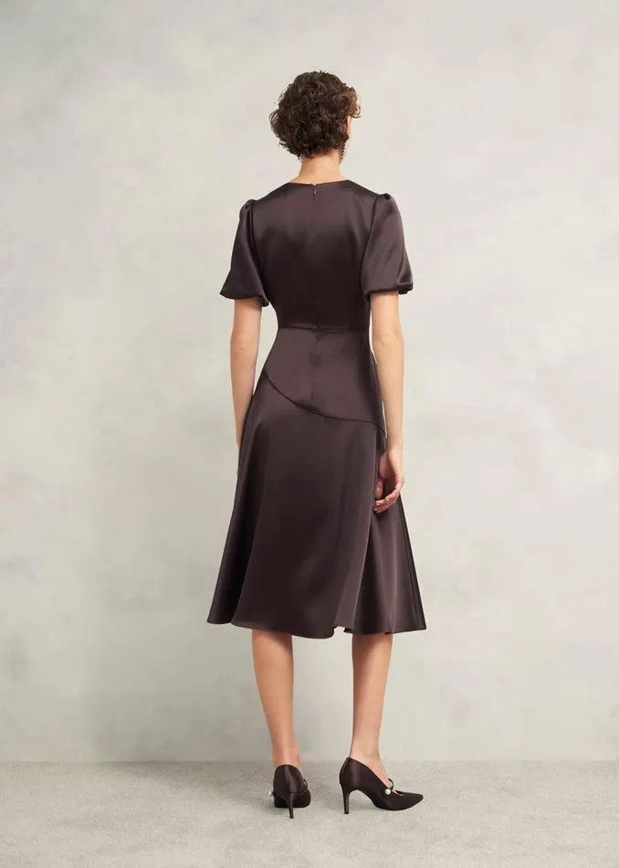 Women Dresses and Jumpsuits Hobbs Eastbury Dress Deep Brown