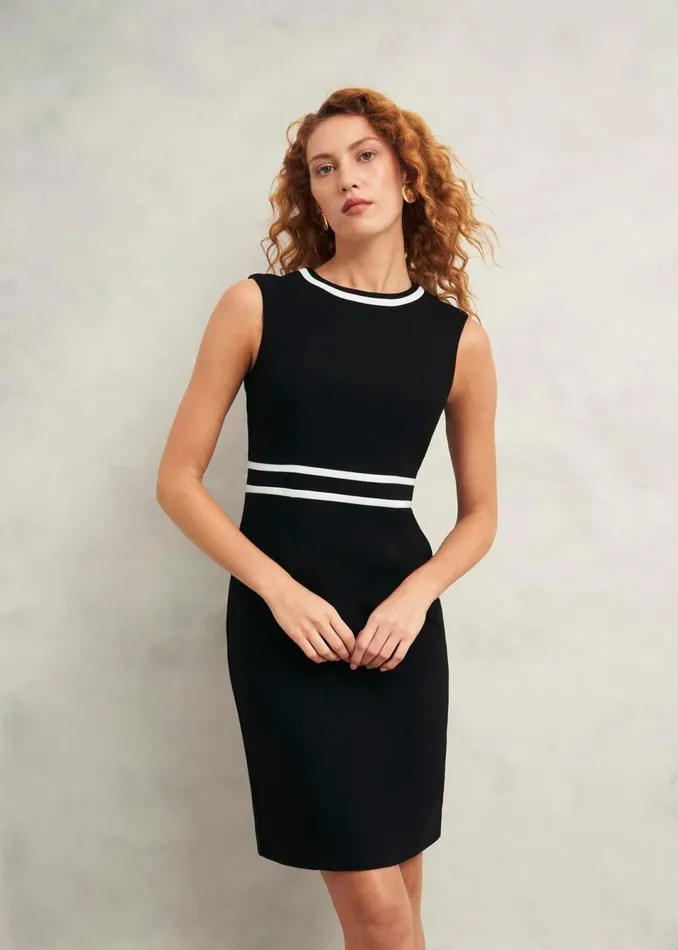 Women Dresses and Jumpsuits Hobbs Petite Nory Dress Black Ivory