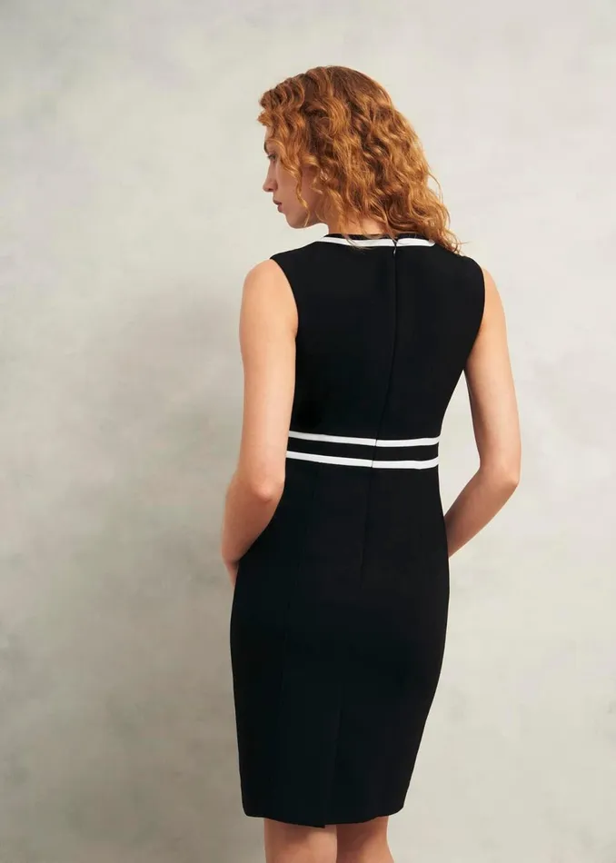 Women Dresses and Jumpsuits Hobbs Petite Nory Dress Black Ivory