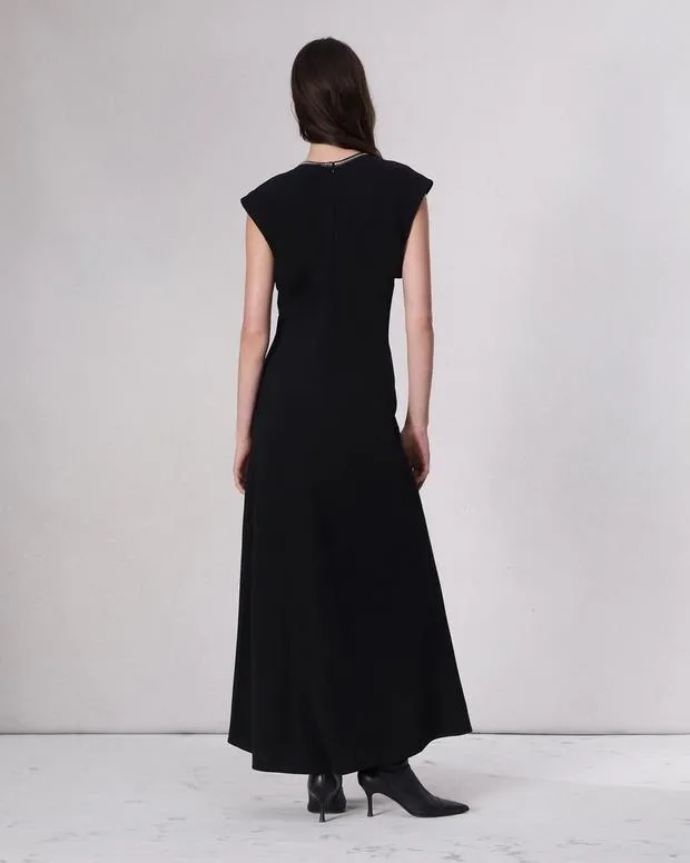 Women Dresses and Skirts Rag and Bone Marie Crepe Dress Black