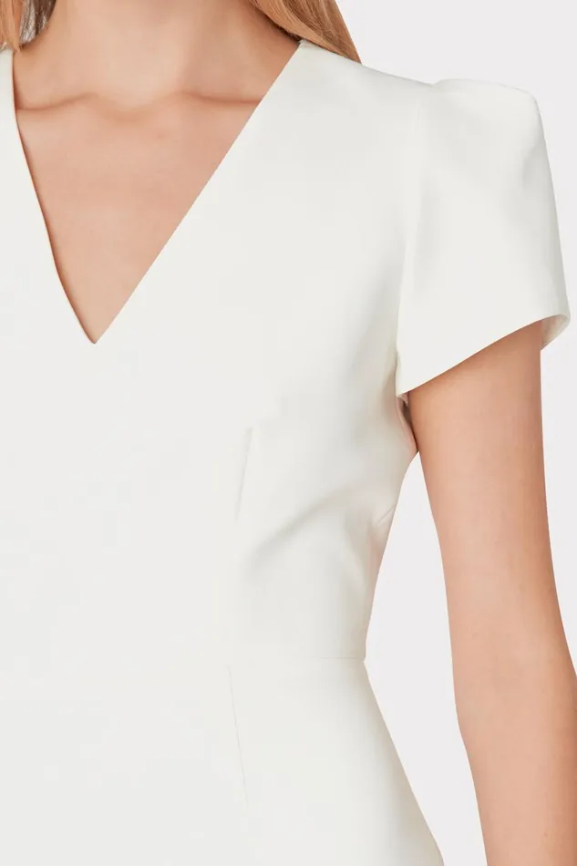 Women Dresses Milly Cady Atalie Dress Ecru