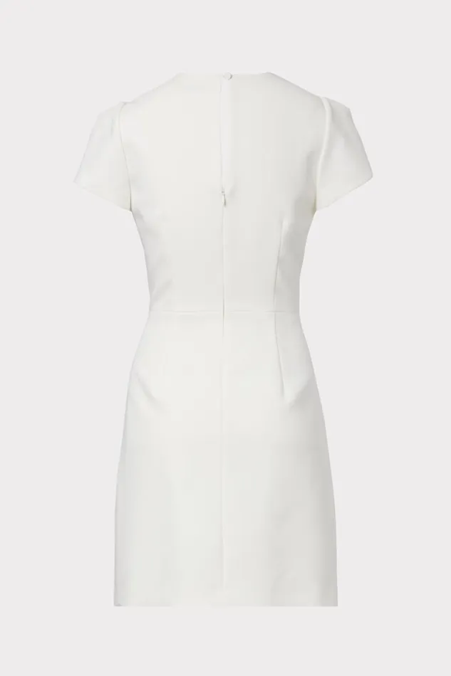 Women Dresses Milly Cady Atalie Dress Ecru