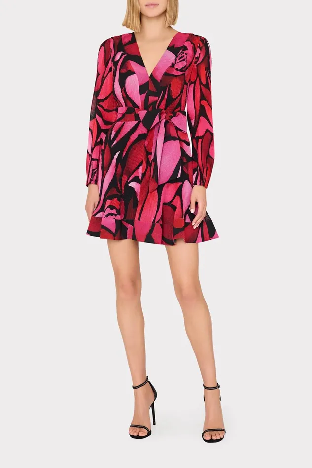 Women Dresses Milly Liv Dream Rose Pleated Dress Dream Rose Pink Women Dresses Milly Liv Dream Rose Pleated Dress Dream Rose Pink
