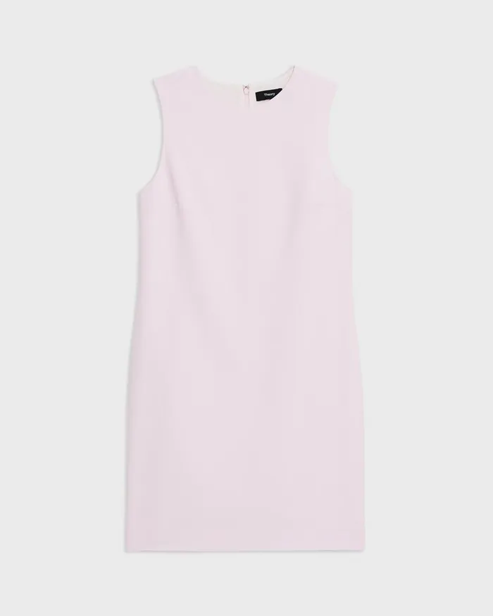Women Dresses Theory Shift Dress In Admiral Crepe Bloom