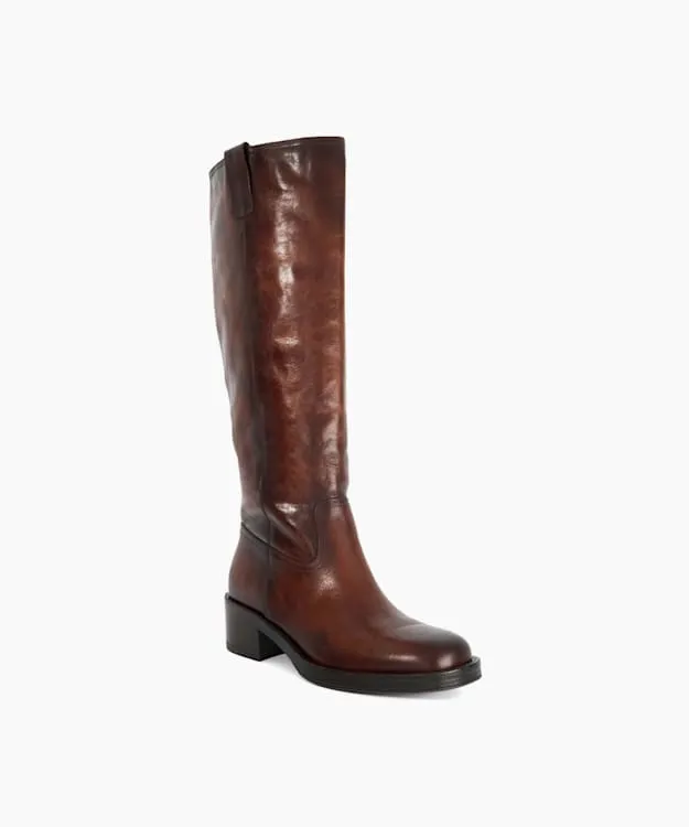 Women Dune London Knee High Boots Knee High Boots Brown