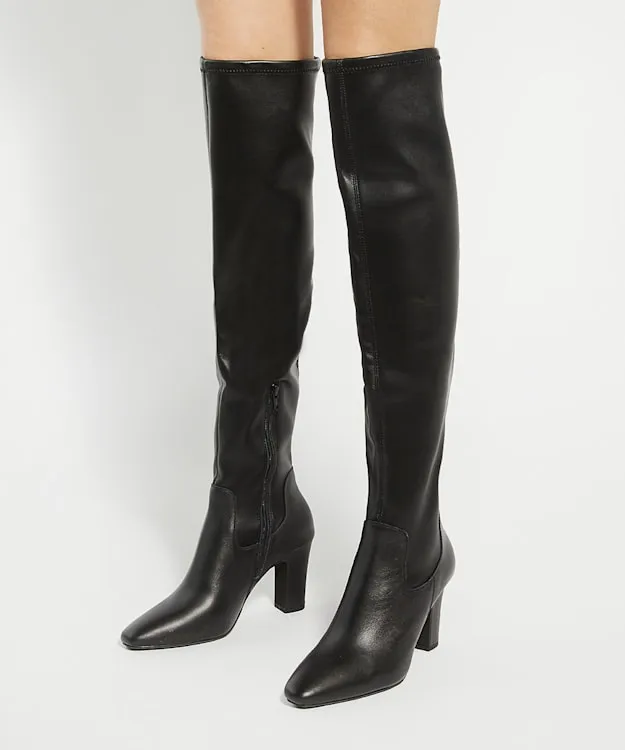 Women Dune London Over The Knee Boots Over The Knee Boots Black