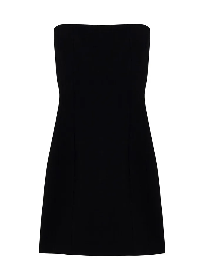 Women Elsie Strapless Mini Dress Black ALC Dresses