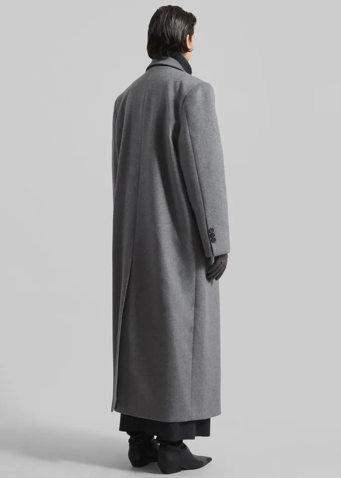 Women Eslov Coat 8211 Grey The Frankie Shop Outerwear