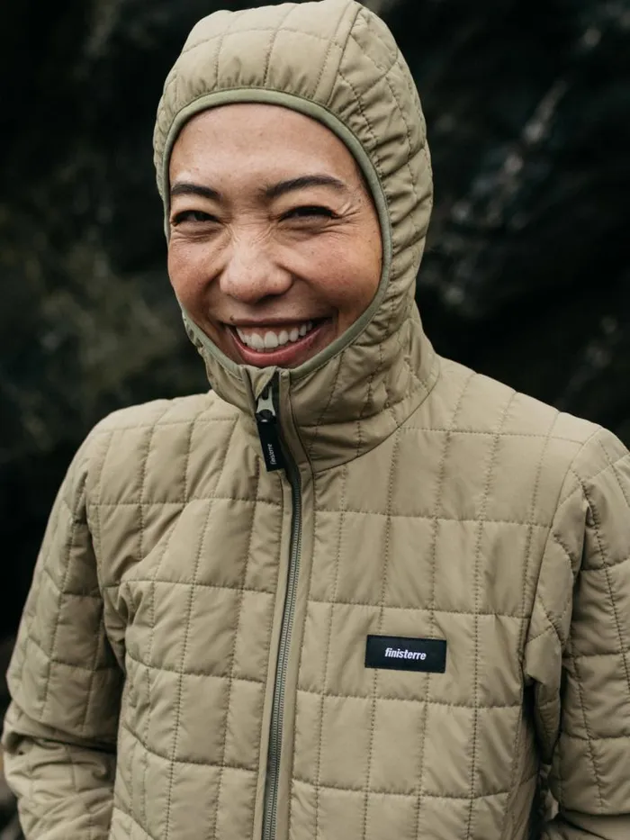 Women Firecrest Hooded Jacket Willow Green Finisterre Jackets Coats and Gilets Women Firecrest Hooded Jacket Willow Green Finisterre Jackets Coats and Gilets