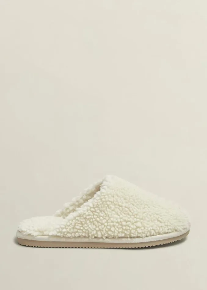 Women Flats Hobbs Gaia Slippers Ivory