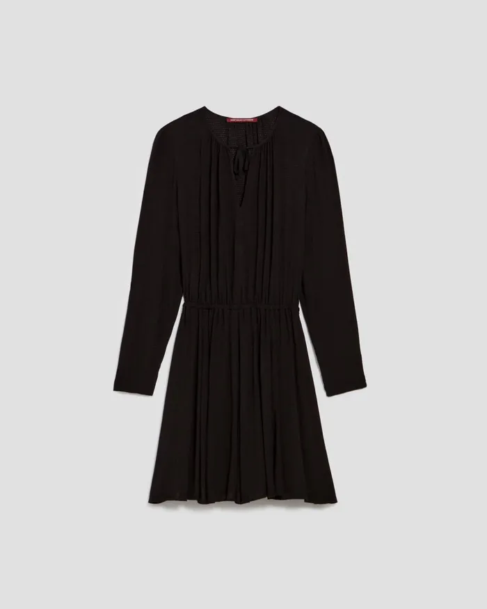 Women Floaty Mini Dress Black Beauty Comptoir Des Cotonniers Dresses and Jumpsuits