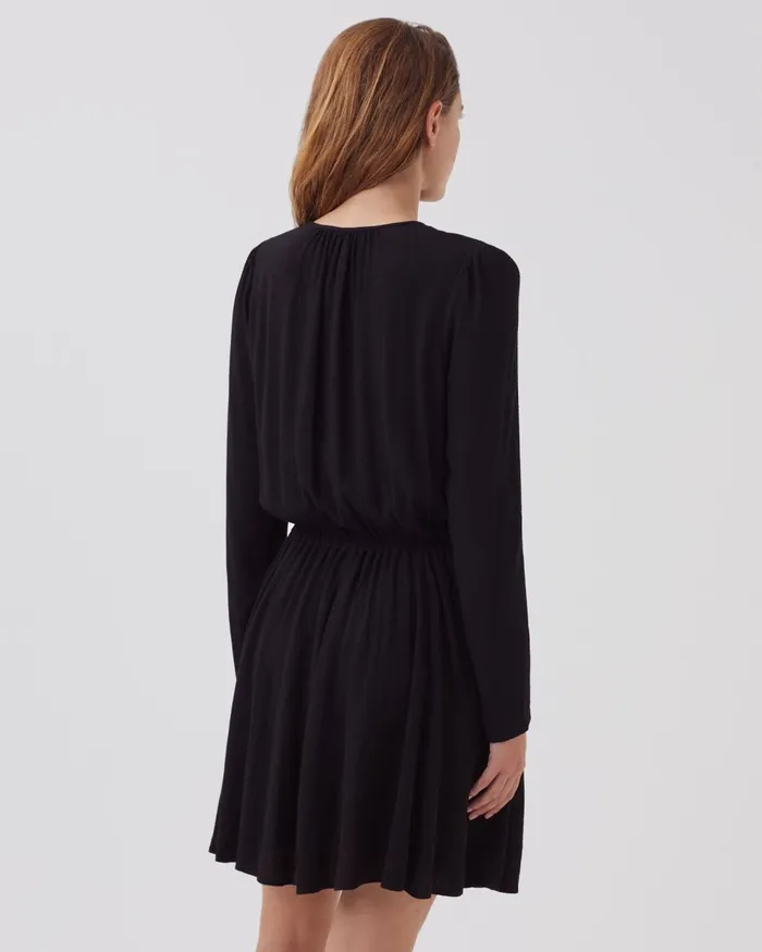 Women Floaty Mini Dress Black Beauty Comptoir Des Cotonniers Dresses and Jumpsuits