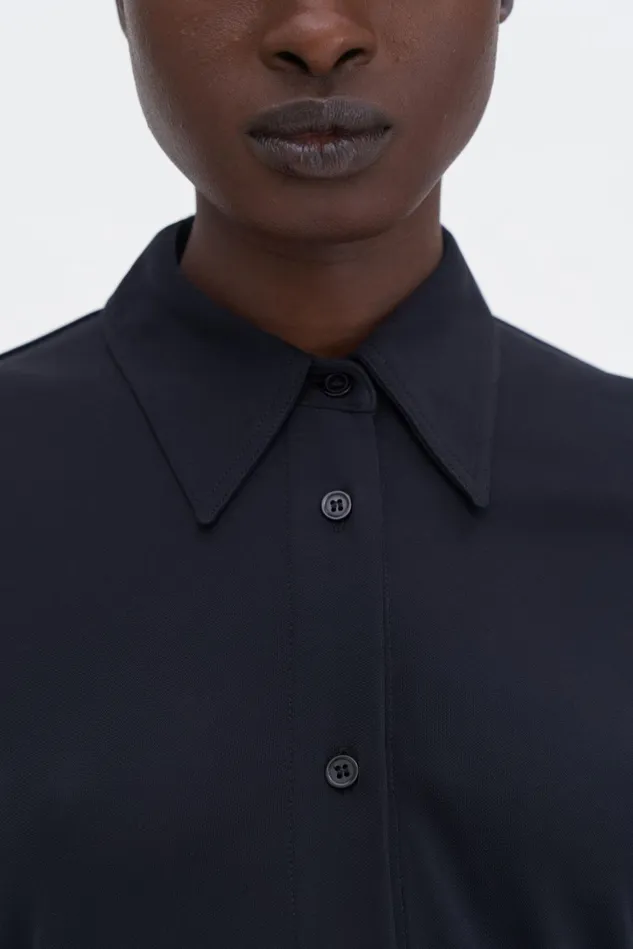 Women Fluid Jersey Shirt Black Filippa K Tops