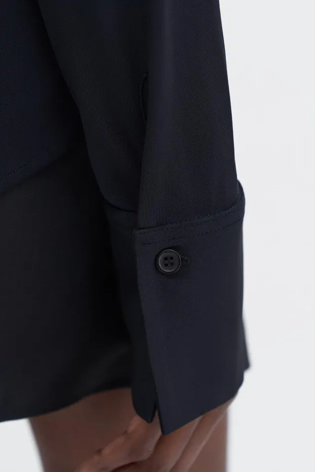 Women Fluid Jersey Shirt Black Filippa K Tops