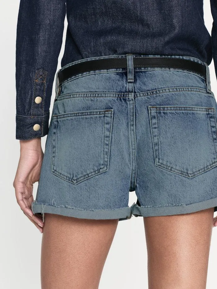 Women FRAME Boyfriend Le Grand Garcon Short