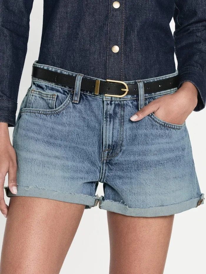 Women FRAME Boyfriend Le Grand Garcon Short
