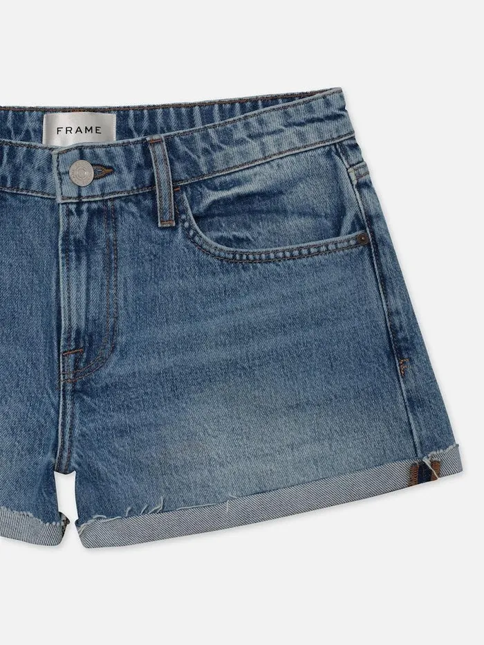 Women FRAME Boyfriend Le Grand Garcon Short