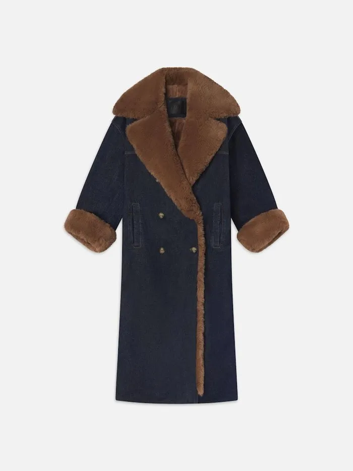 Women FRAME Denim Collections The Chalet Coat