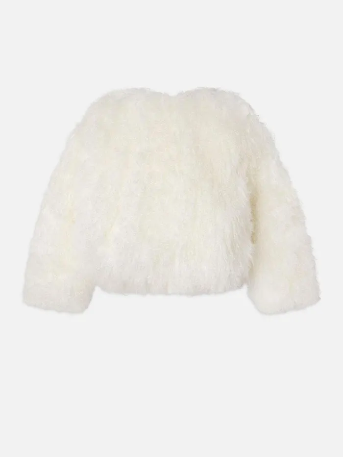 Women FRAME Jackets and Coats Shaggy Shearling Coat