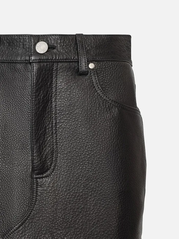 Women FRAME Skirts and Shorts The Leather Midaxi Skirt Women FRAME Skirts and Shorts The Leather Midaxi Skirt