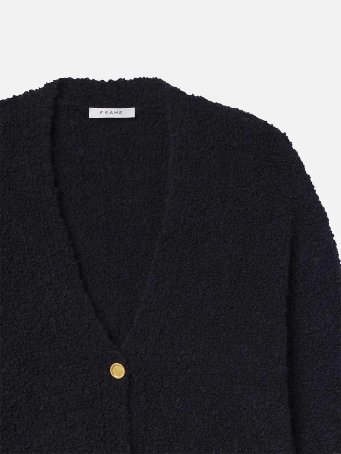 Women FRAME Sweaters Boyfriend Boucle Cardi