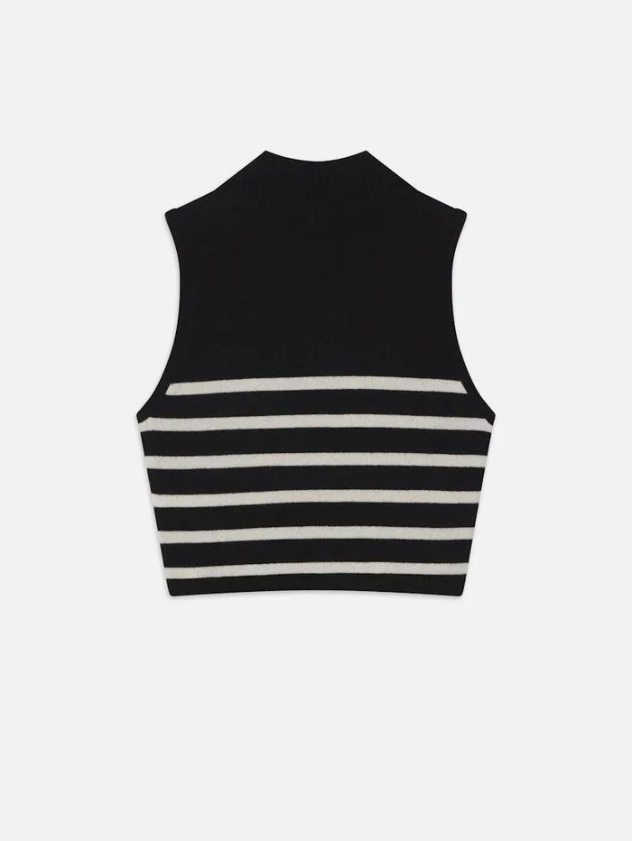 Women FRAME Sweaters Cropped Cashmere Mockneck Women FRAME Sweaters Cropped Cashmere Mockneck