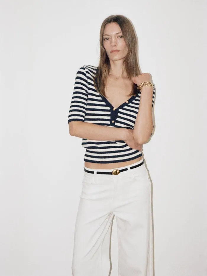 Women FRAME Sweaters Femme Mariner Sweater