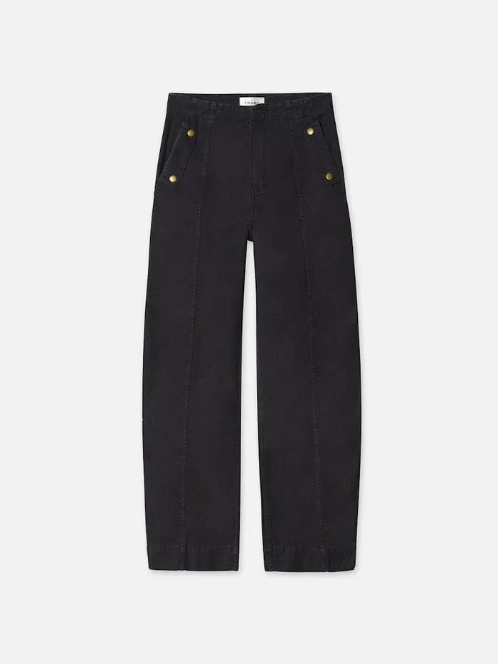Women FRAME The Barrel Jean Utility Barrel