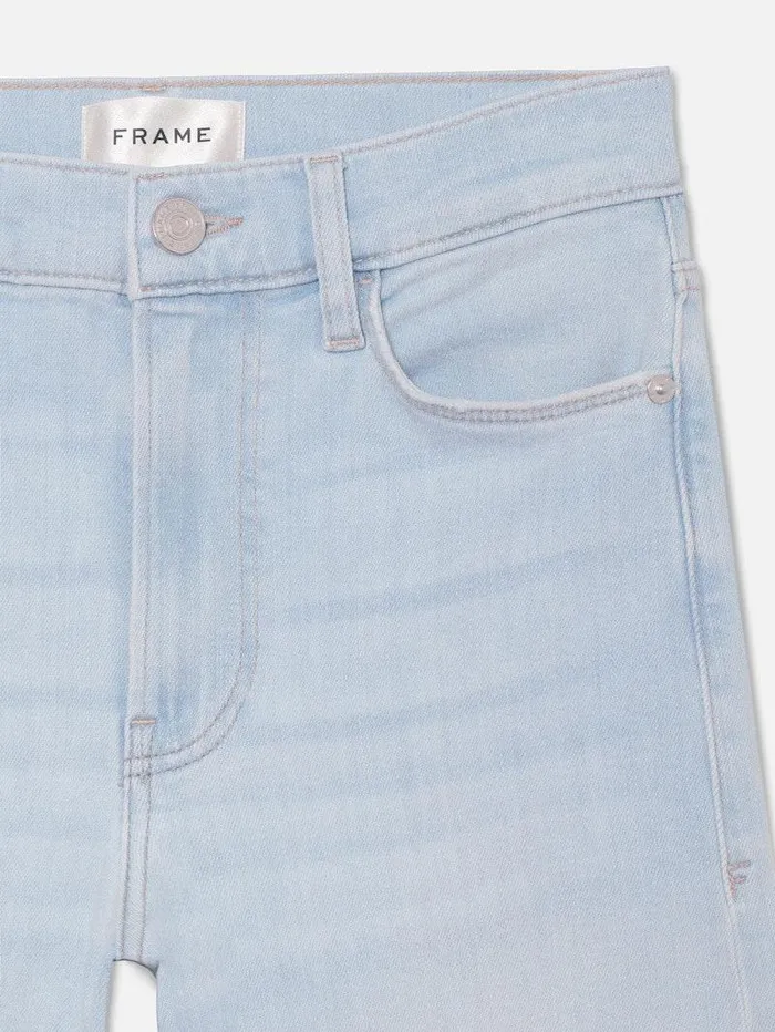 Women FRAME Wide Leg Le Palazzo Crop Raw After