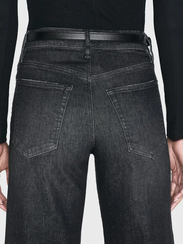 Women FRAME Wide Leg Le Slim Palazzo Raw Hem