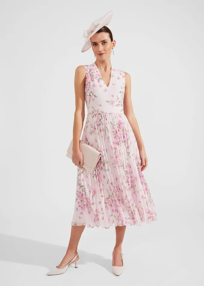 Women Hats Hobbs Ottilie Fascinator Pale Pink