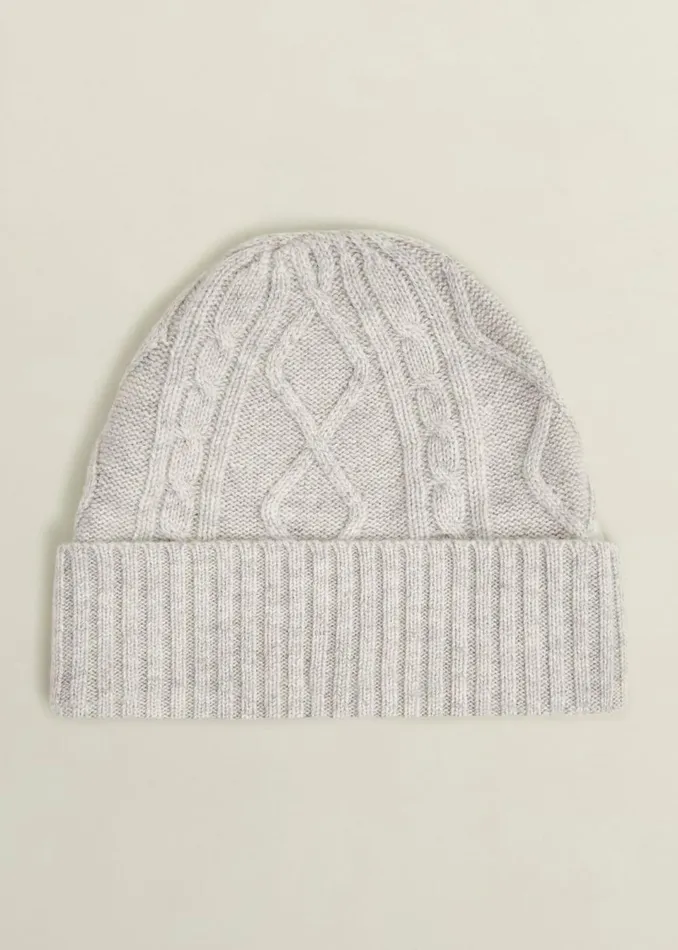 Women Hats Hobbs Steph Wool Hat Pale Grey