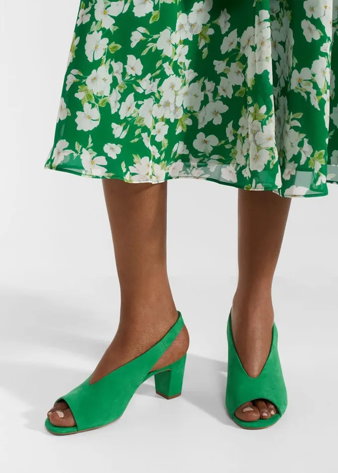 Women Heels Hobbs Kali Sandal Cilantro Green