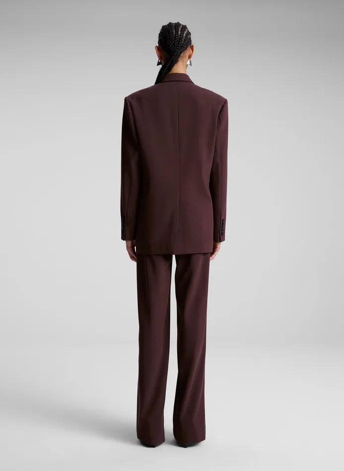 Women Hirsh Pant Chocolate Plum ALC Bottoms