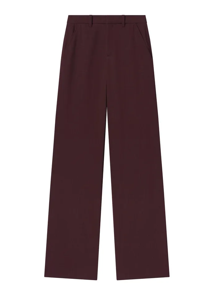 Women Hirsh Pant Chocolate Plum ALC Bottoms