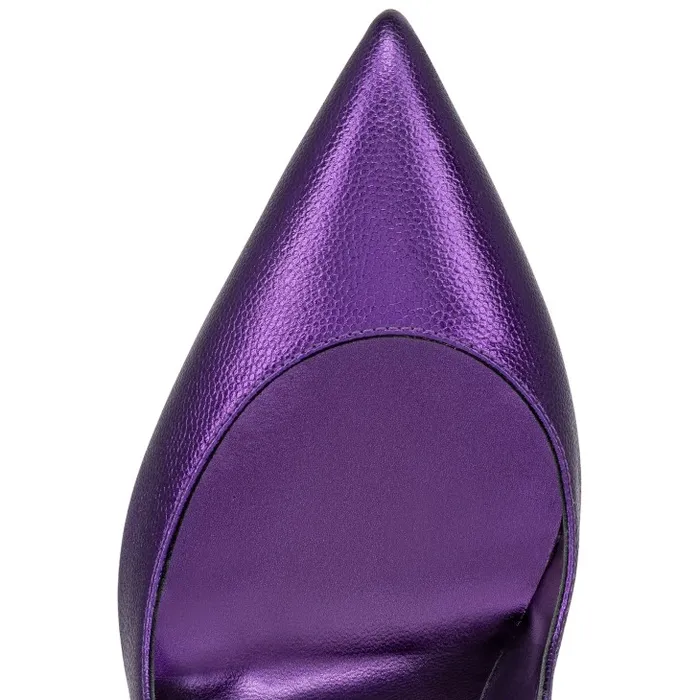 Women Hot Chick 100 Mm Pumps 8211 Nappa Leather 8211 Jacaranda Christian Louboutin Pumps