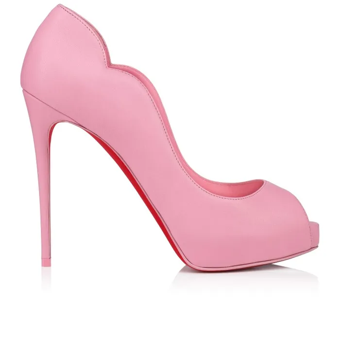 Women Hot Chick Alta 120 Mm Pumps 8211 Nappa Leather 8211 Calipso Christian Louboutin Platforms