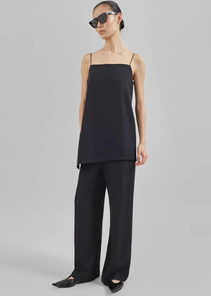 Women Imre Tank Top 8211 Black The Frankie Shop Tops