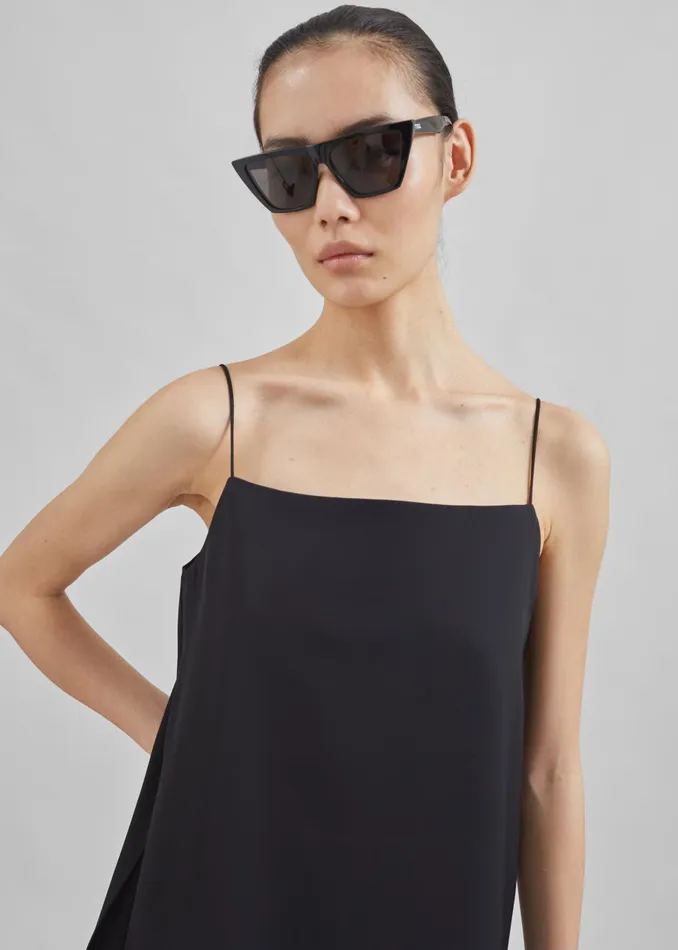Women Imre Tank Top 8211 Black The Frankie Shop Tops