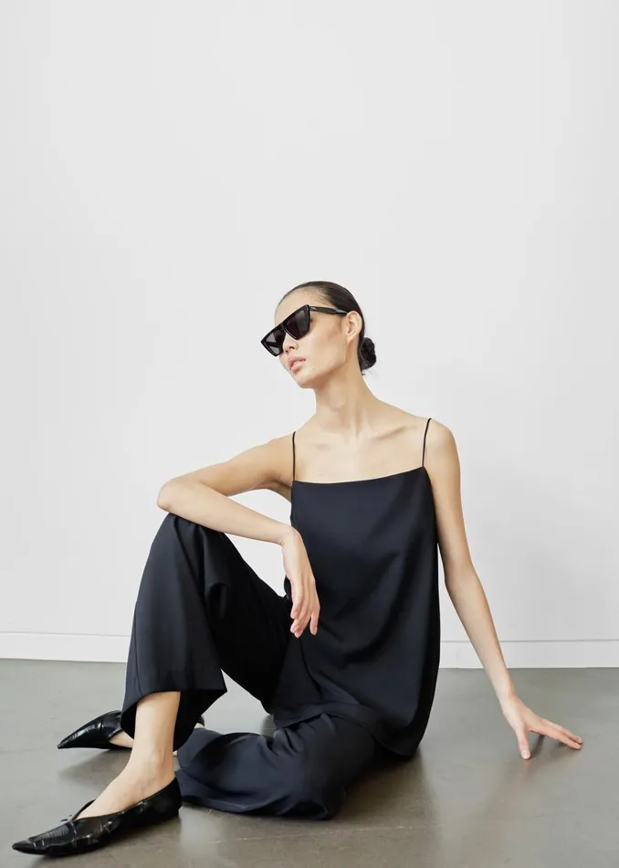 Women Imre Tank Top 8211 Black The Frankie Shop Tops